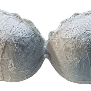 La SENZA White Push Up Lace Bra 32D
